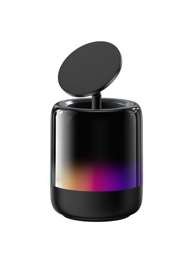 سماعة بلوتوث  Q28 Pro صغيرة الحجم وخفيفة الوزن، بإضاءة RGB LED محمولة، بلوتوث 5.3، شحن Type-C، بطارية 600mAh، دعم بطاقة TF وراديو FM، اقتران مزدوج TWS - Image 1